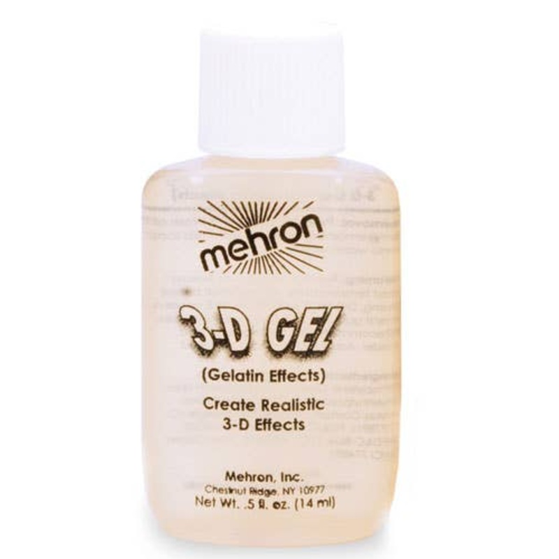 Small 14ml Clear 3-D Gel Special Effects Halloween Makeup