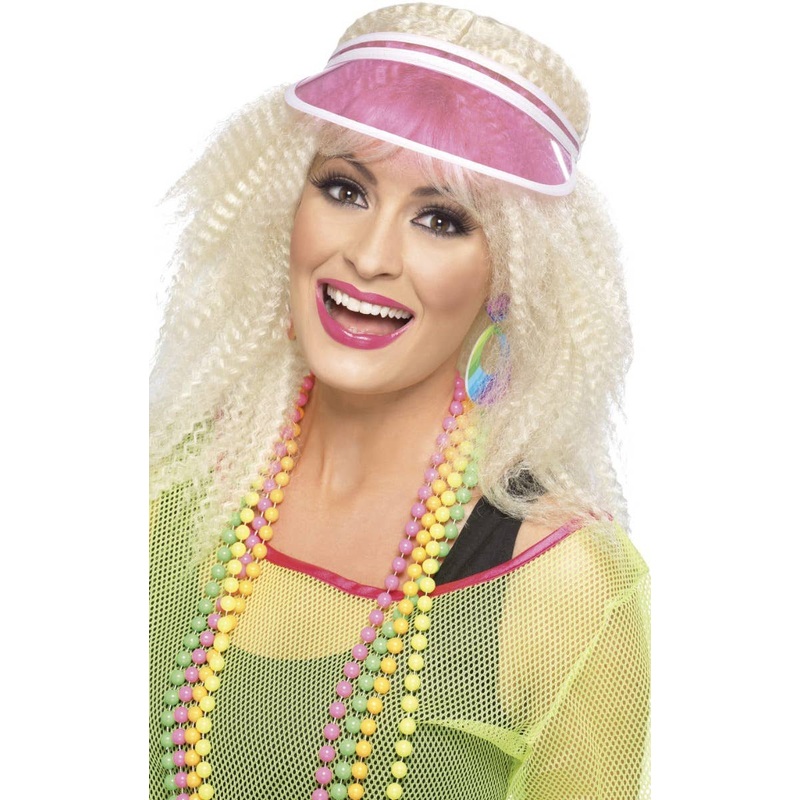Las Vegas Pink Poker Visor Hat