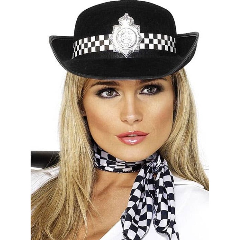 Police Womens Bowler Hat