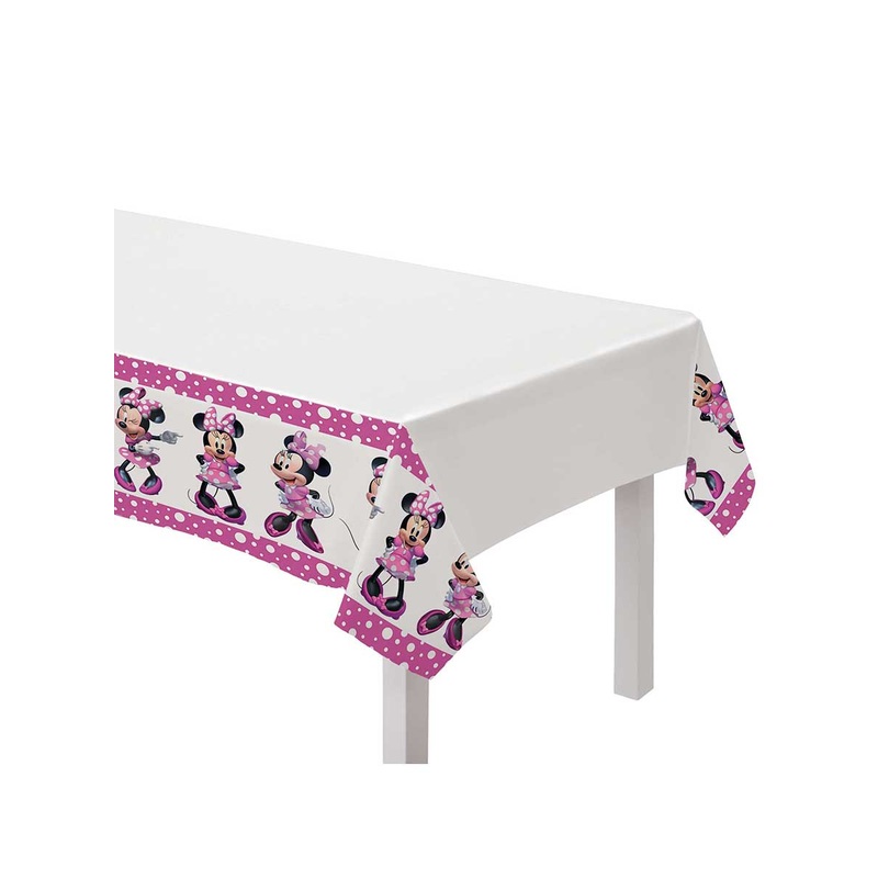 Minnie Mouse Forever Plastic Table Cover