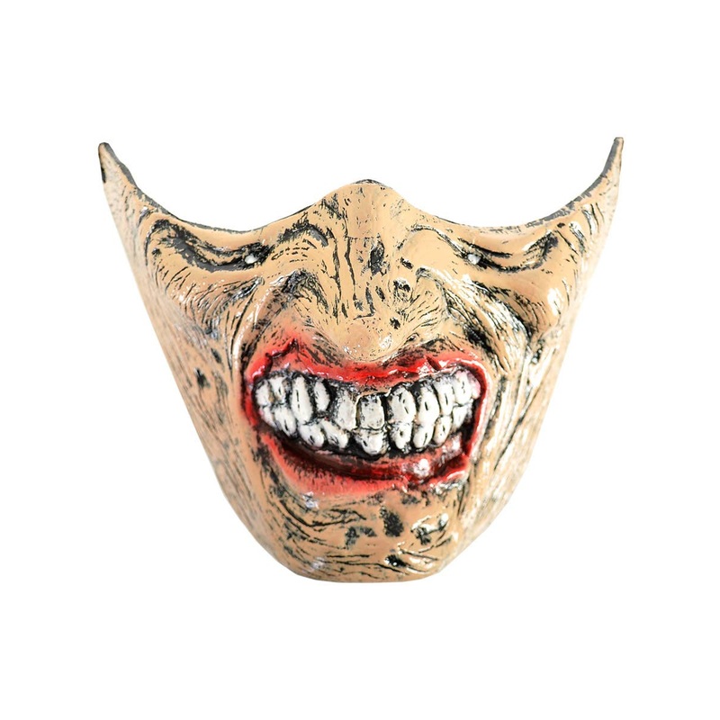 Zombie Mouth Hard Plastic Halloween Costume Mask