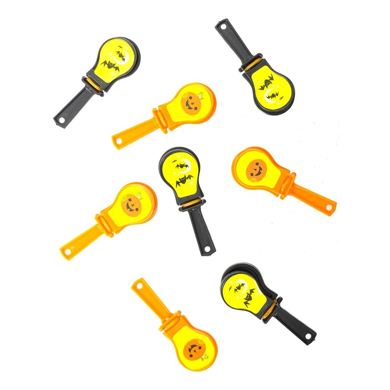 Halloween Hand Clappers 8 Pack Party Favours