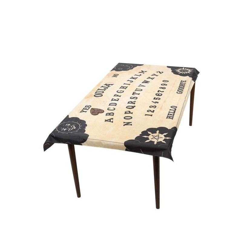 Aged Look Ouija Board Tablecloth Halloween Decoration