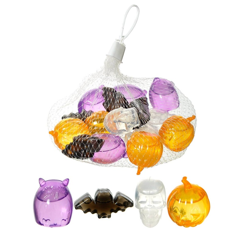 Halloween Characters 16 Piece Plastic Reusable Ice Cubes