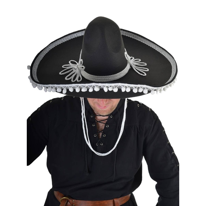 Large Mexican Fiesta Sombrero Costume Hat