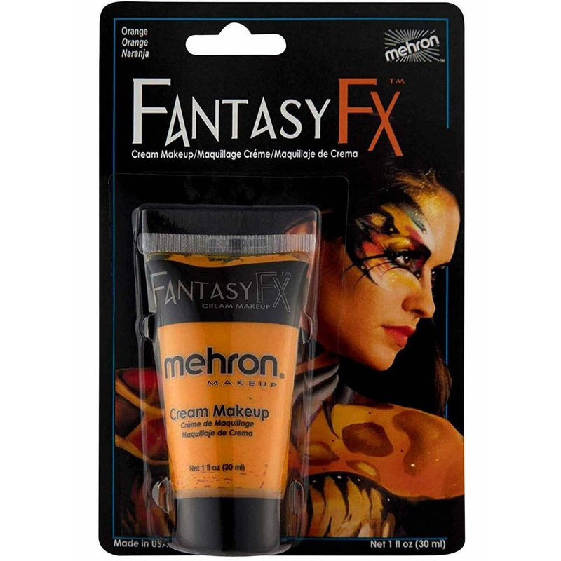 Mehron Fantasy FX Orange Cream Costume Makeup