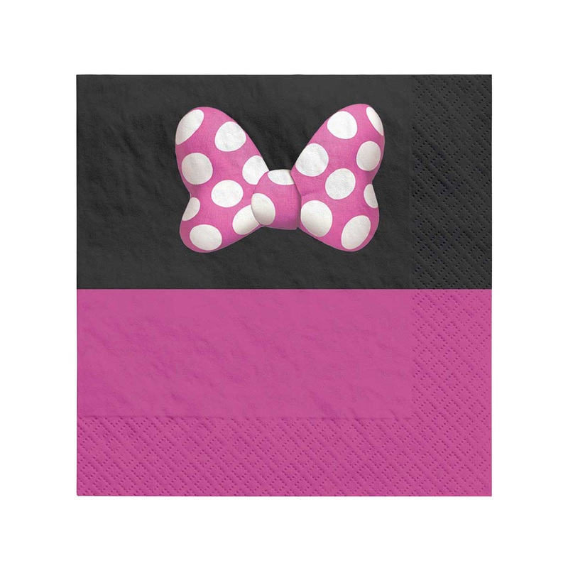 Minnie Mouse Forever 16 Pack Lunch Napkins