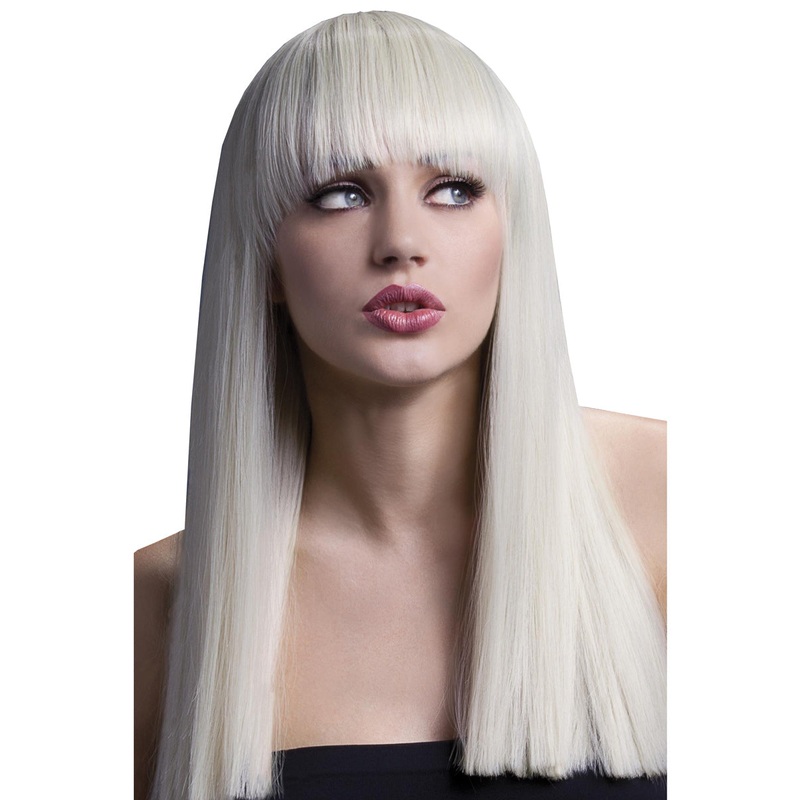 Alexia Womens Deluxe Long Blonde Fashion Wig