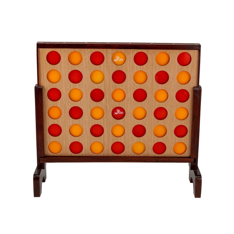 Hardwood Large Connect 4 Game