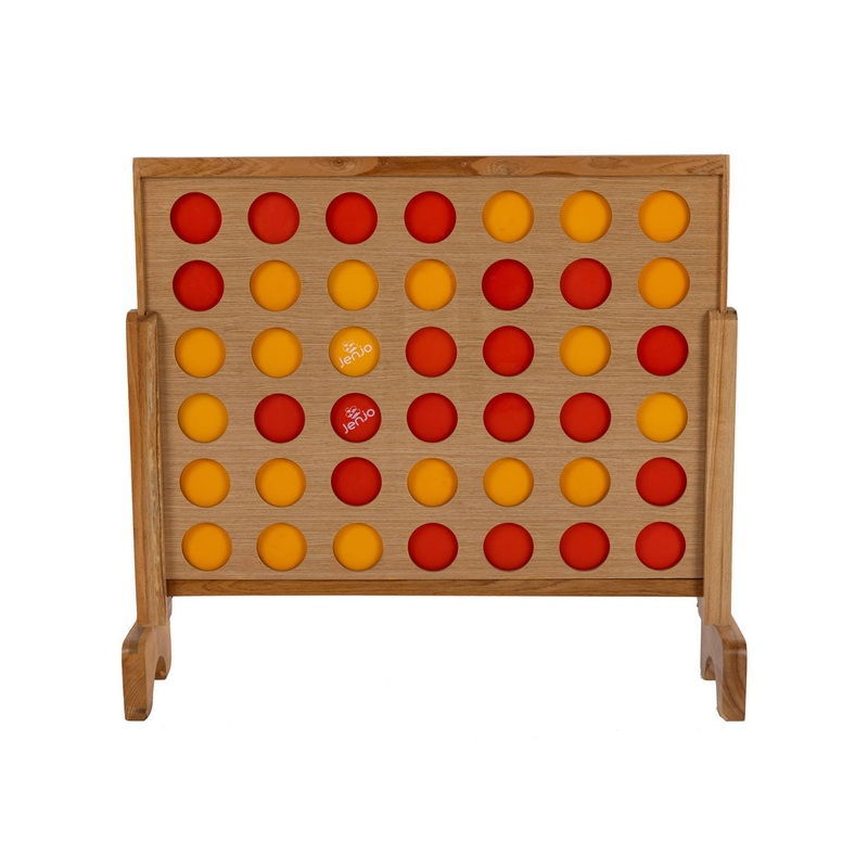 Large 69cm Plywood Connect 4 Party Game