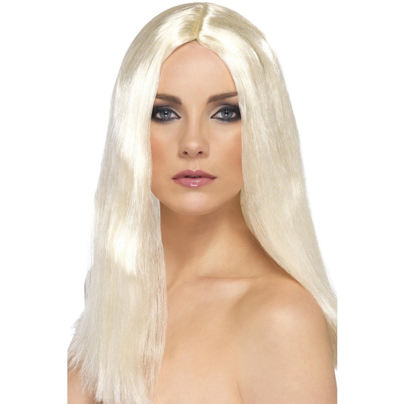 Star Style Womens Basic Blonde Costume Wig