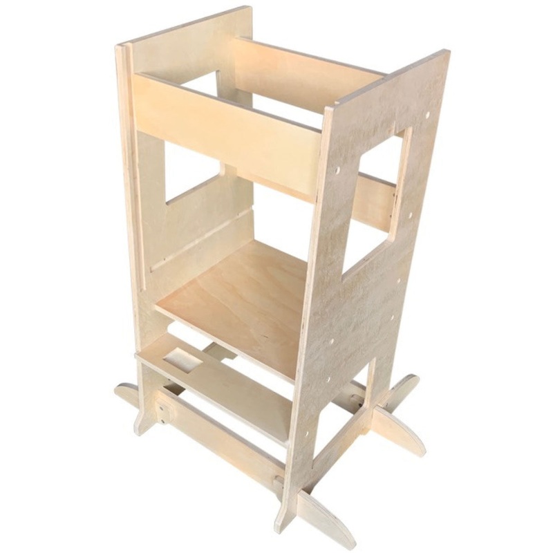 Wooden 90cm Learning Tower for Children