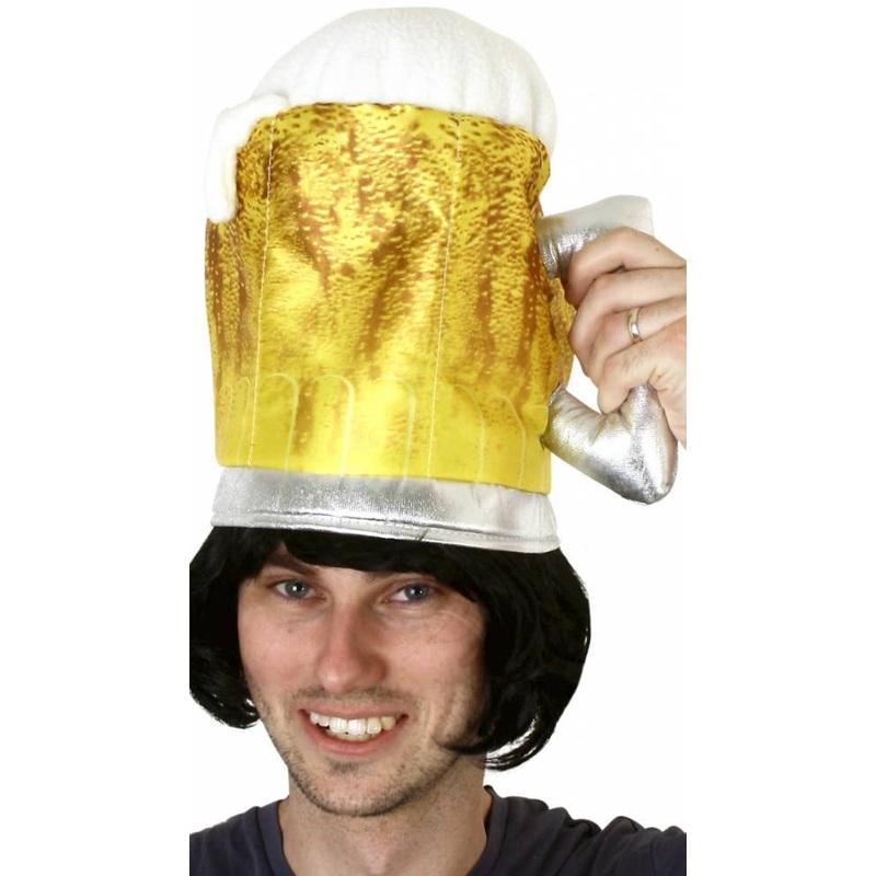 Novelty Adults Oktoberfest Beer Pint Costume Hat