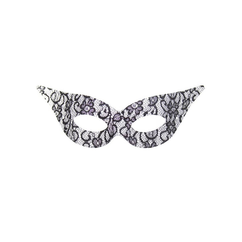 Naomi Angel Black Lace Masquerade Mask