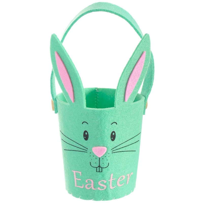 Sweet Mint Green Easter Bunny Bucket