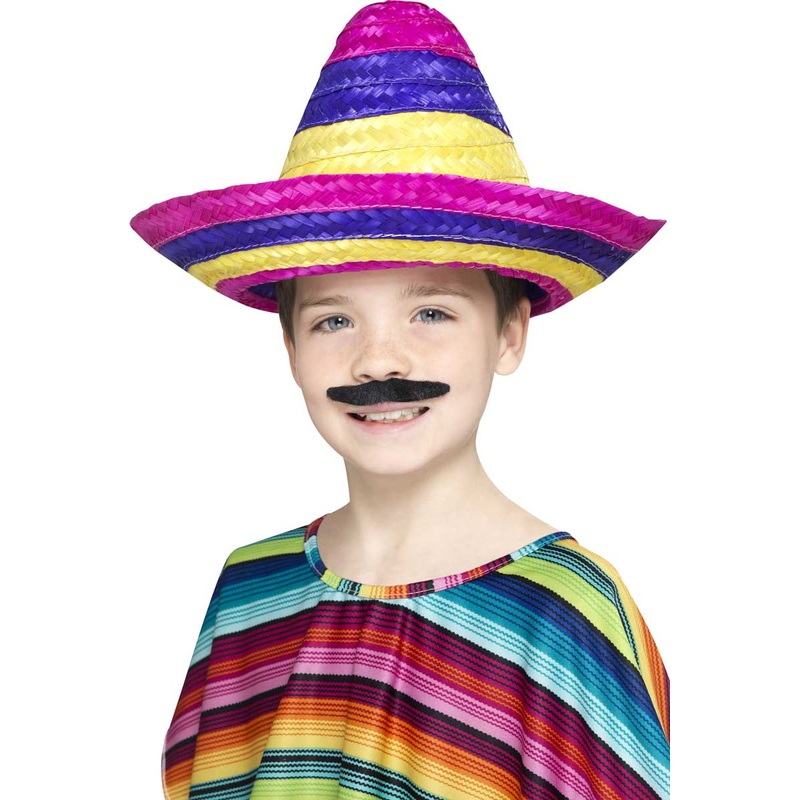 Mexican Amigo Kids Sombrero Costume Hat