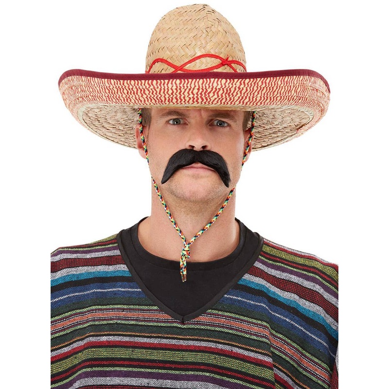 Mexican Sombrero Adult Costume Hat