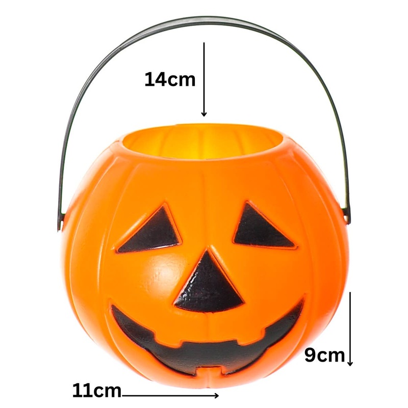 Mini Pumpkin Jack O’Lantern Halloween Bucket