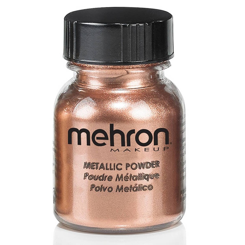 Mehron Metallic Copper Powder 21g Makeup