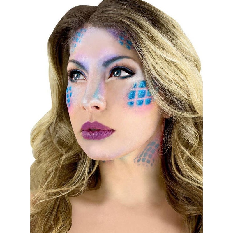 Mermaid Special FX Stencil Makeup Kit