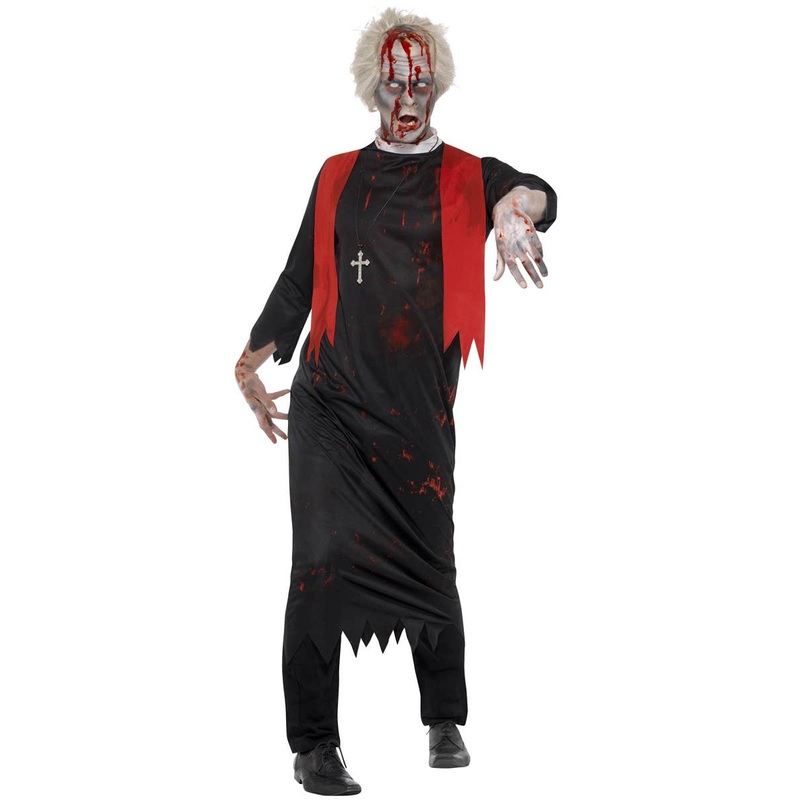 Zombie High Priest Mens Halloween Costume M-L