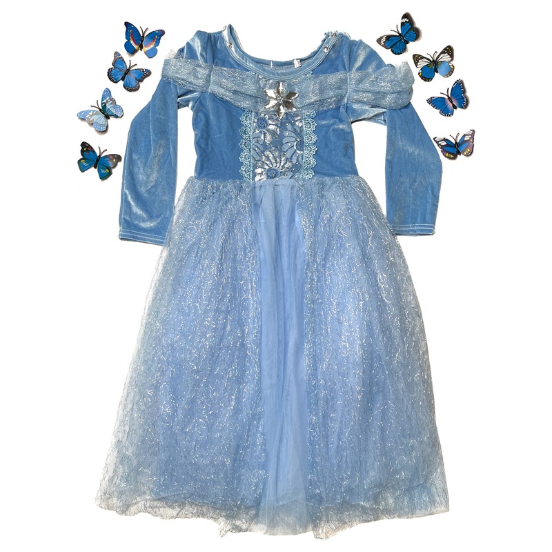 Classic Cinderella Girls Princess Costume  Size Medium