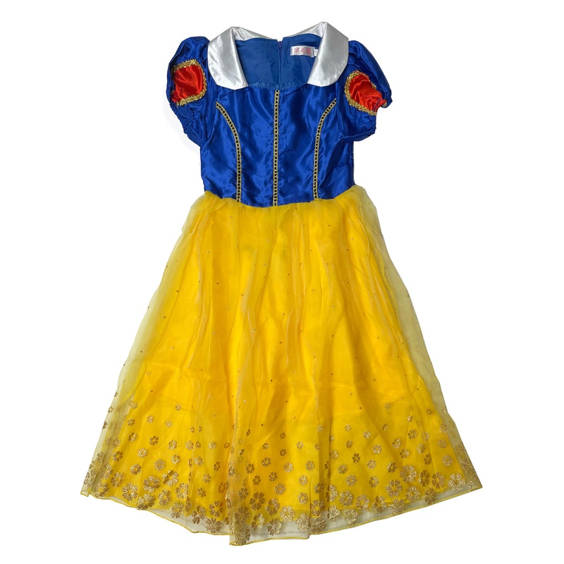 Snow White Girls Princess Costume  Size Medium