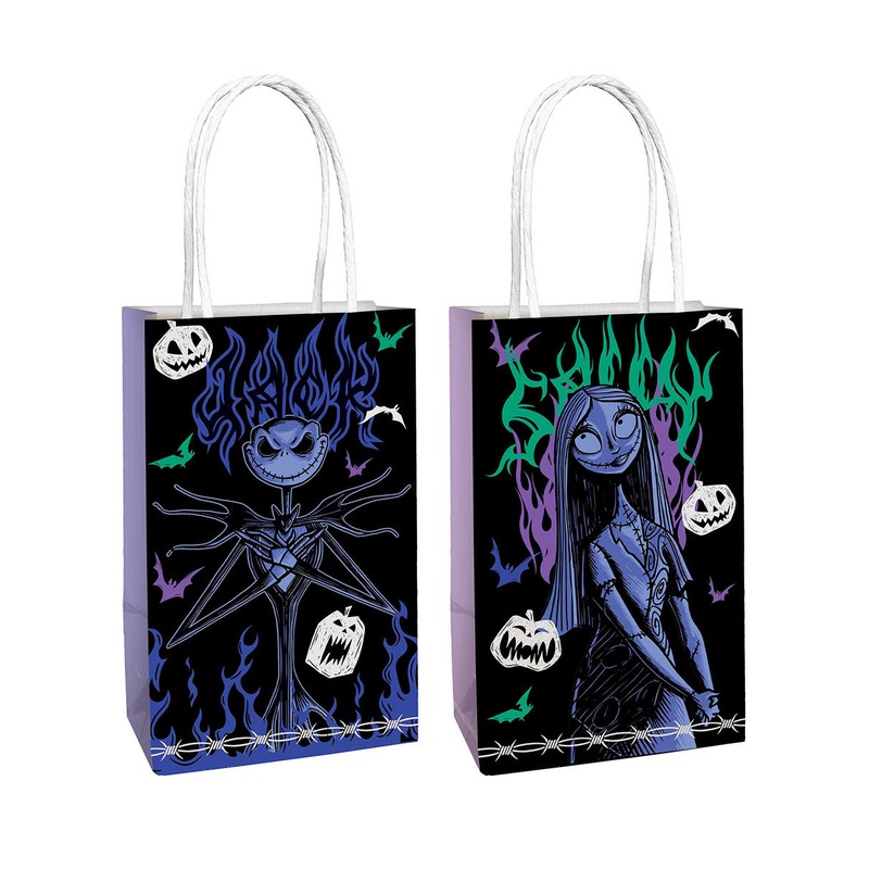 Nightmare Before Christmas 8 Pack Paper Party Bags