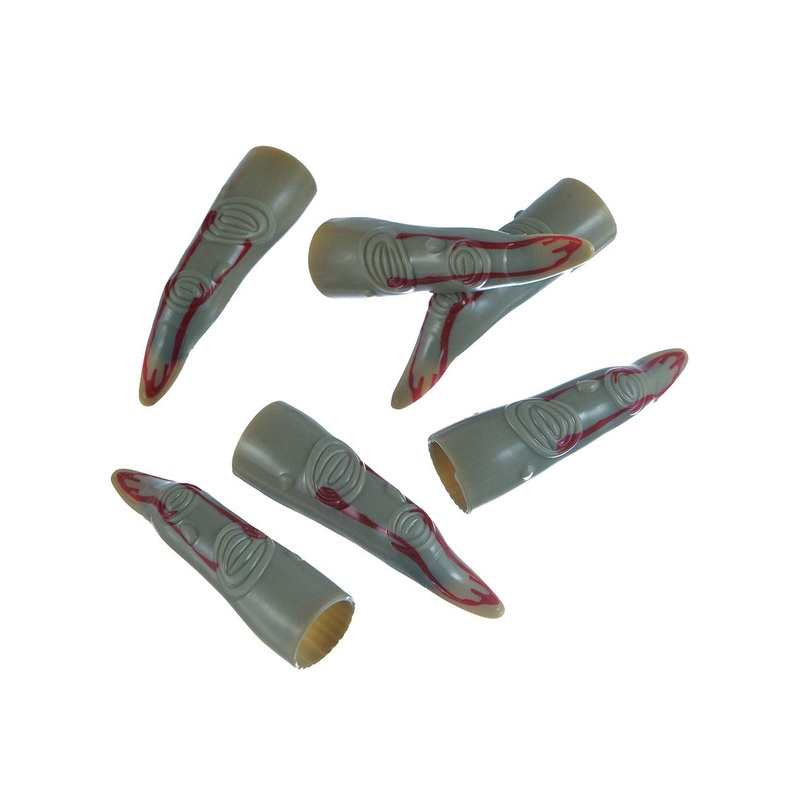 Gruesome 10 Pack of Halloween Zombie Finger Party Favours